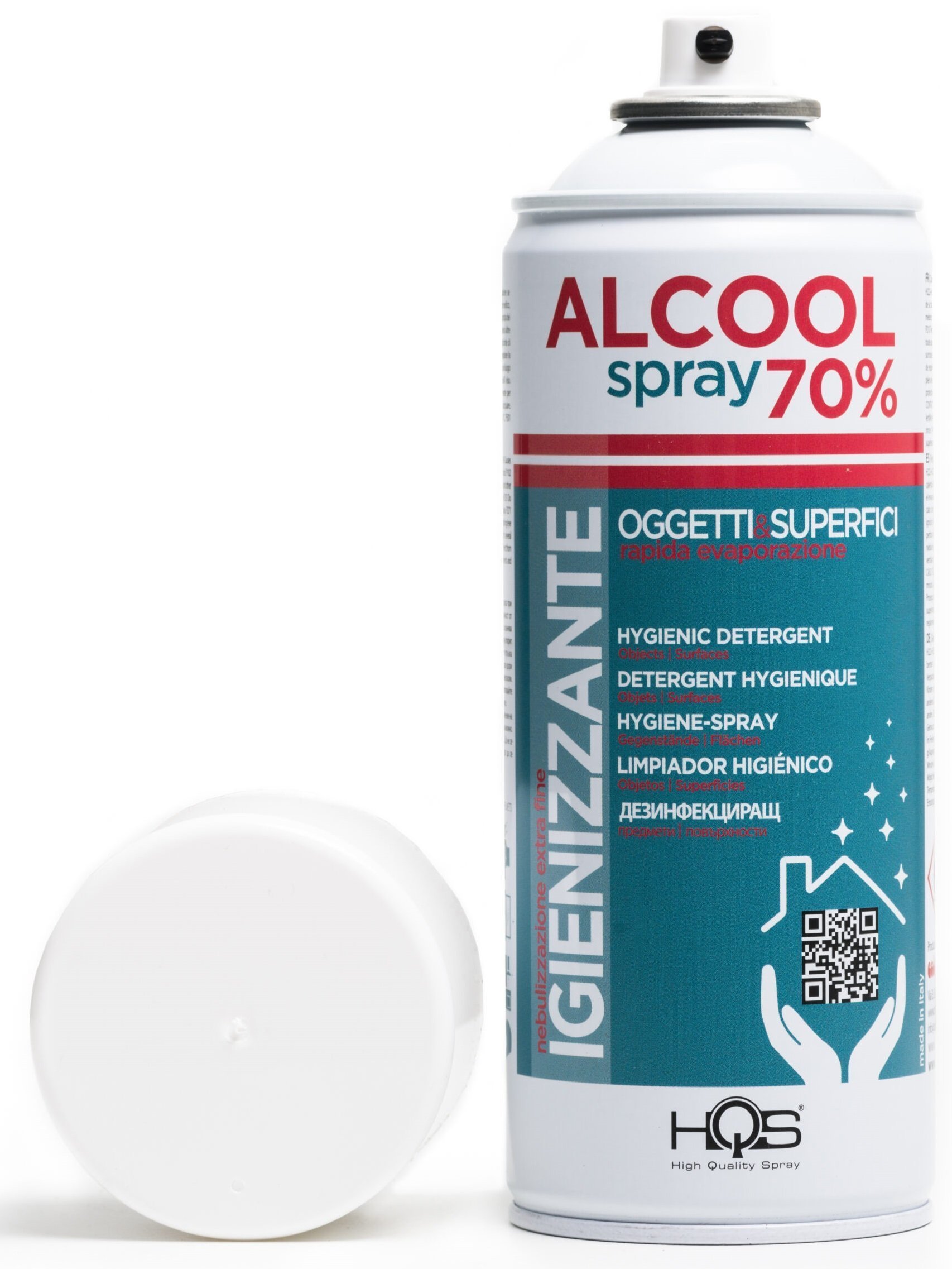 Ogni Volta, Spray Igienizzante Superfici e Ambienti Alcool Secco 80%