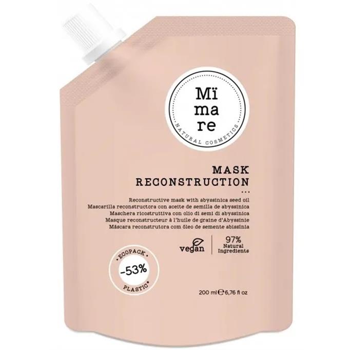 Mimare Mask Reconstruction 200ml Maschera Ristrutturante Per Capelli  Danneggiati