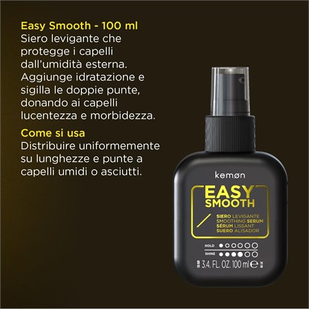 Kemon Hair Style Easy Smooth Siero Levigantete100 ml in Capelli