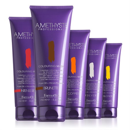 FarmaVita Amethyste Color Mask 250 ml - Maschera illuminante protettiva del colore in Capelli