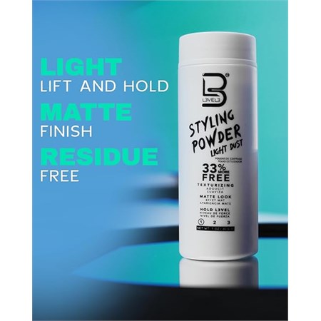 LV3 Light Hold Styling Powder 30gr in Barber Shop