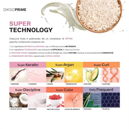 Muster & Dikson  Prime Super Argan Amino Acids Shampoo Nutriente 300ml in Capelli