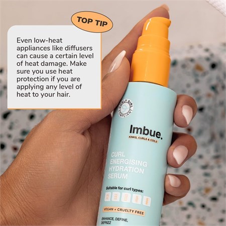 Imbue Imbue Finishers Curl Energising Hydration Serum Idratante Ricci 100ml in Capelli