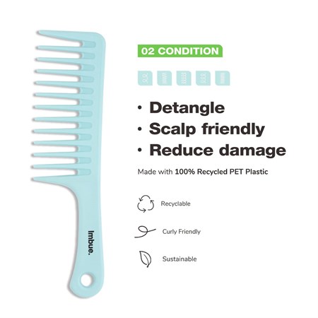 Imbue Imbue Pettine Districante Detangling Comb in Accessori