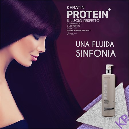 Keratin Protein Keratin Protein N.1 Maschera Lisciante Trattamento in Capelli