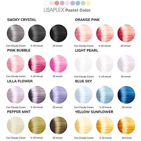 Lisap Lisaplex Pastel Color Nuvoloso Crema 60 ml in Capelli