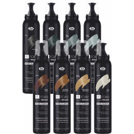 Lisap Re Foam Color Conditioning Mousse Colorante Temporanea 200ml in Capelli