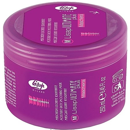 Lisap m Ultimate Maschera Lisciante Idratante 250ml in Capelli