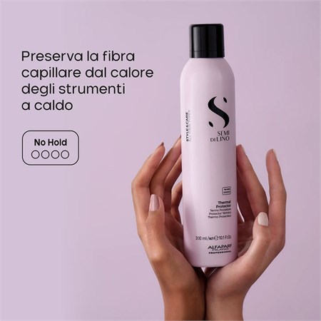 Alfaparf Semi di Lino Style&Care Thermal Protector - Protettore Termico 300 ml in Capelli