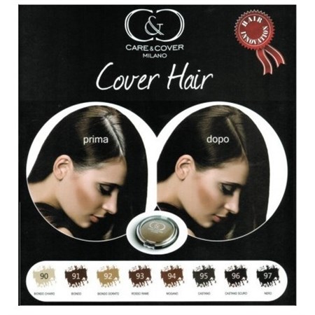 Care & Cover Care & Cover Milano Cover Hair 10g Ritocco Capelli Bianchi Istantaneo in Capelli