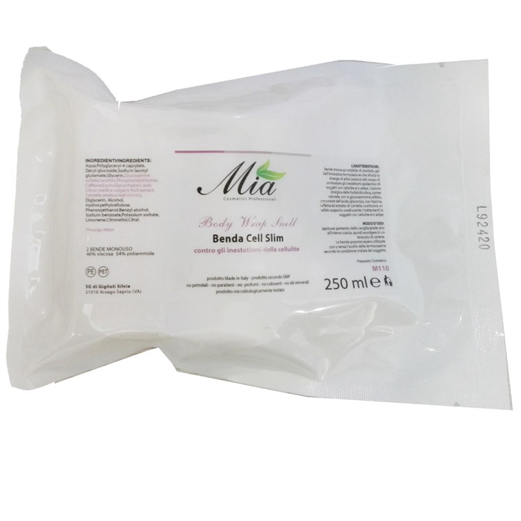 Mia Mia Bendaggio Anticellulite Cell Slim 2 Pz 250 Ml