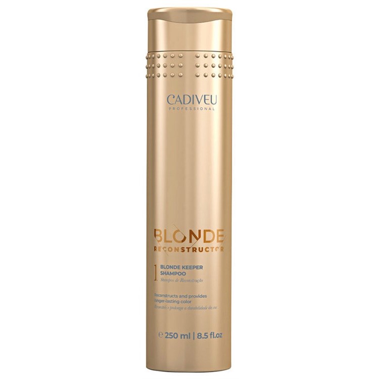 Cadiveu Cadiveu Blonde Reconstructor Blonde Keeper Shampoo N.1 250ml Shampoo  Ristrutturante Capelli Biondi