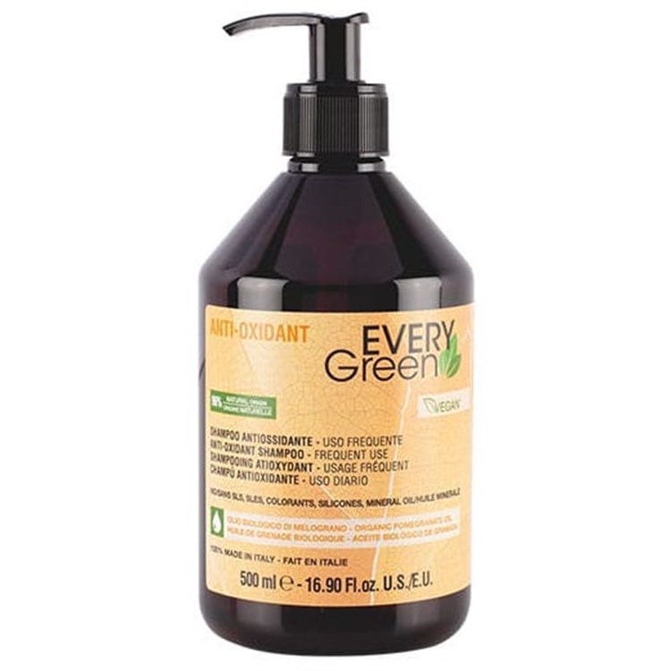 EveryGreen EveryGreen Anti-Oxidant Shampoo 500ml Uso Frequente