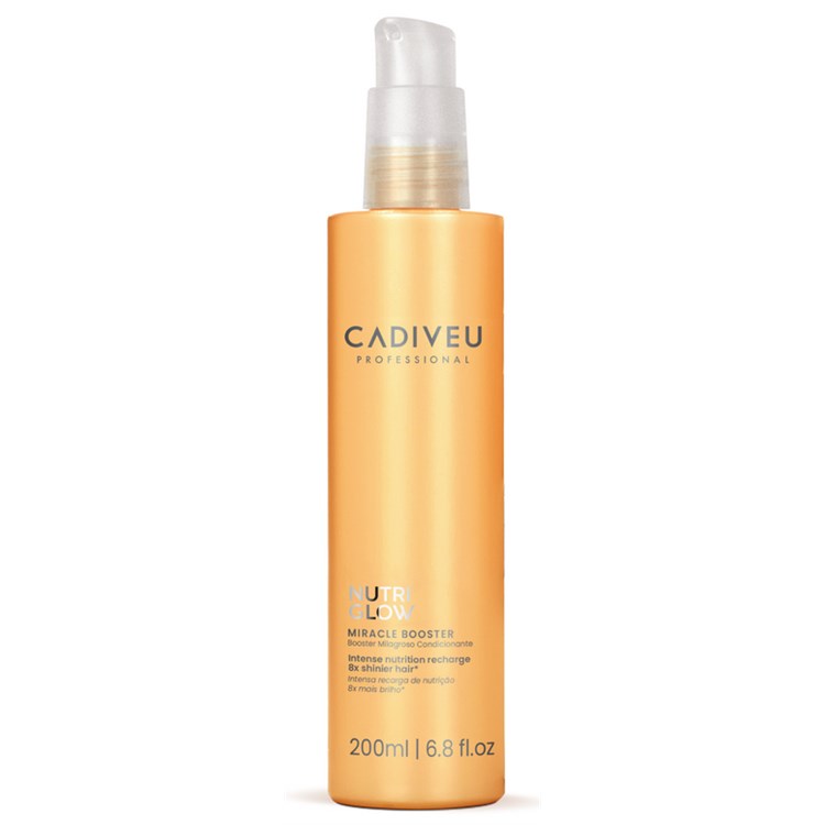 Cadiveu Cadiveu Nutri Glow Miracle Booster 200ml Trattamento Anticrespo Riparatore Doppie Punte