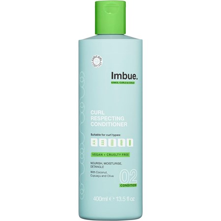 Imbue Imbue Imbue Conditioner Cleanse Curl 02 Respecting Capelli Ricci 400ml in Balsamo