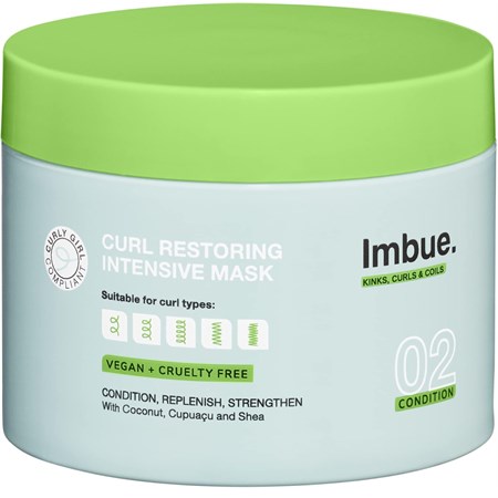 Imbue Imbue Imbue Conditioner Curlrestoring 02 Intensive Mask Intensiva 300ml in Maschera