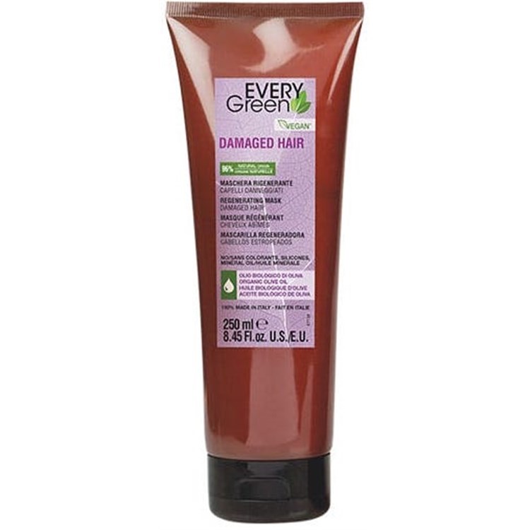 EveryGreen EveryGreen Damaged Hair Maschera 250ml Ristrutturante Capelli Danneggiati