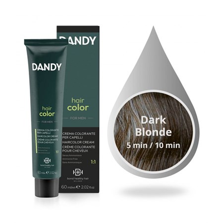 Lisap Lisap Dandy Hair Color For Man Dark Blonde - Biondo Scuro Base 6 60 ml in Capelli Uomo