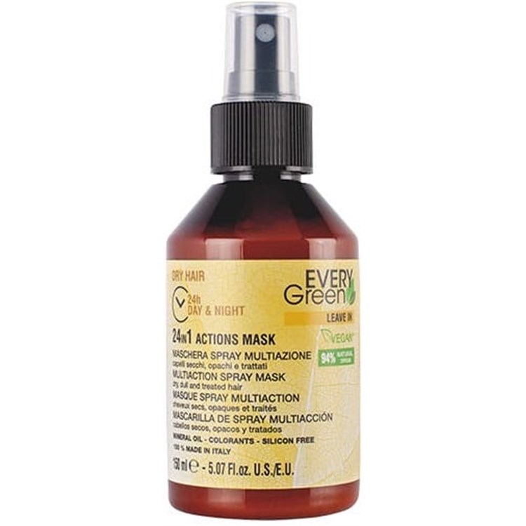 EveryGreen EveryGreen Dry Hair Maschera Spray Multiazione 150ml Idratante Capelli Secchi