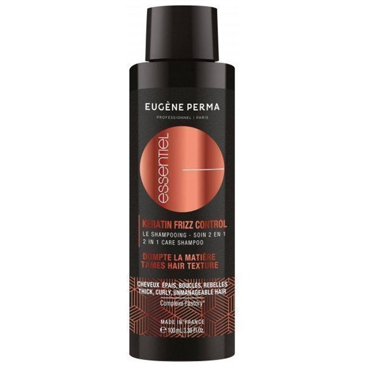 Eugène Perma Eugène Perma Essentiel Keratin Frizz Control 100ml - Shampoo anti crespo