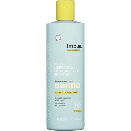 Imbue Imbue Imbue Cleansers Curl Liberating 01 Sulphate Free Shampoo 400ml in Shampoo