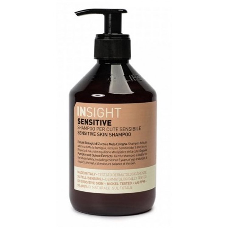 INSight INSight Sensitive Shampoo Naturale Per Cute Sensibile 400ml