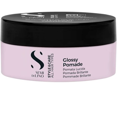 Alfaparf Alfaparf Semi di Lino Style&Care Glossy Pomade - Pomata Lucida 90 ml in Styling