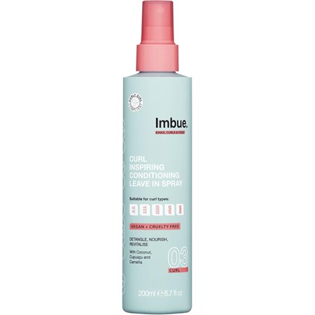 Imbue Imbue Imbue Stylers Curl Inspiring Conditioning Leave In Spray 200ml in Leave-In