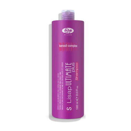 Lisap Lisap Ultimate Plus s - Shampoo Disciplinante Capelli Lisci e Crespi 1000ml in Shampoo